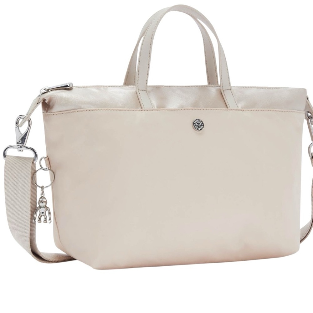 Kipling|Women’s Muze Plus Kala Mini Tote S Ivory Cloud Bl - Picture 2 of 12
